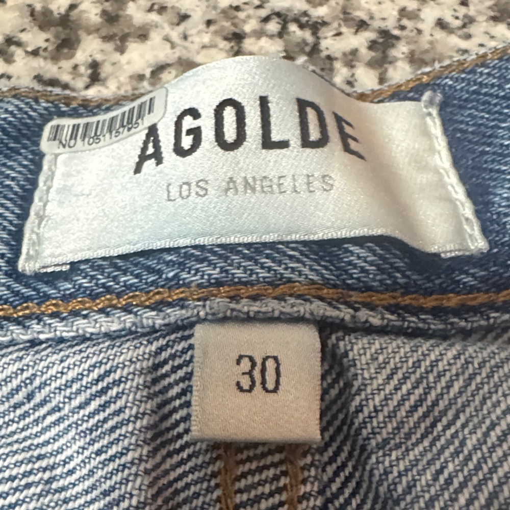 Agolde Classic Blue Jean shorts